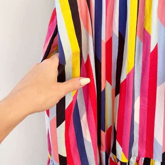 Crosby by Mollie Burch Becca Dress, Rainbow Geo - Picture 3 of 8